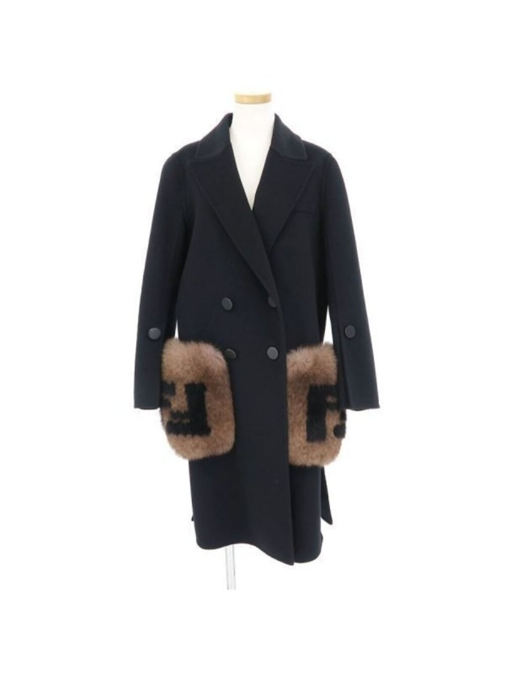 Fendi Coat Black